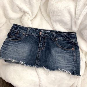 Aeropostale jean skirt